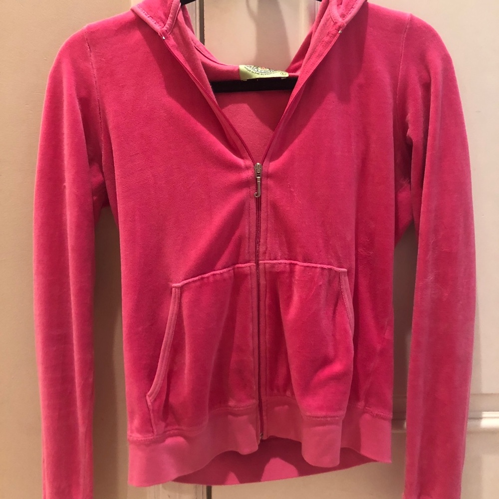 Juicy Couture hot pink jacket
